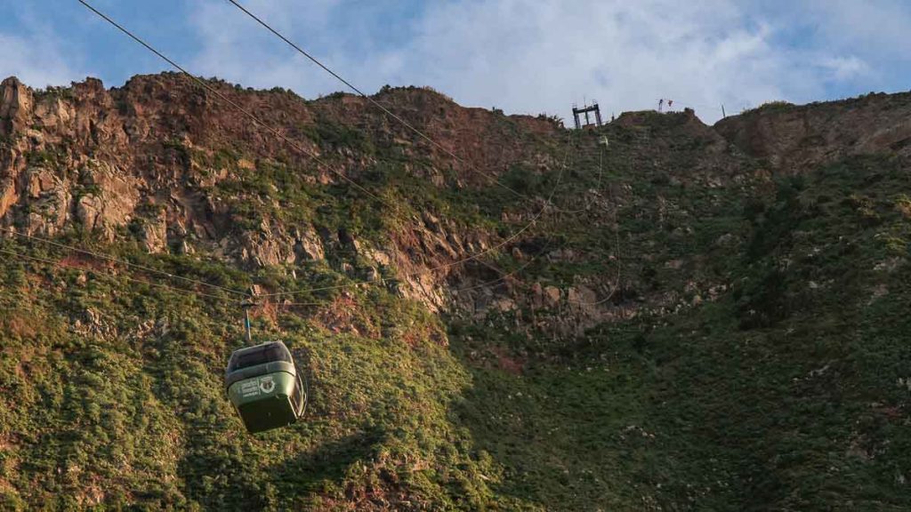 Achadas Da Cruz Cable Car- - Madeira Travel Guide