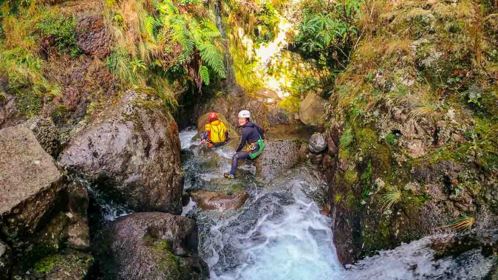 Canyoning Tour Waterfall - Madeira adventure activities