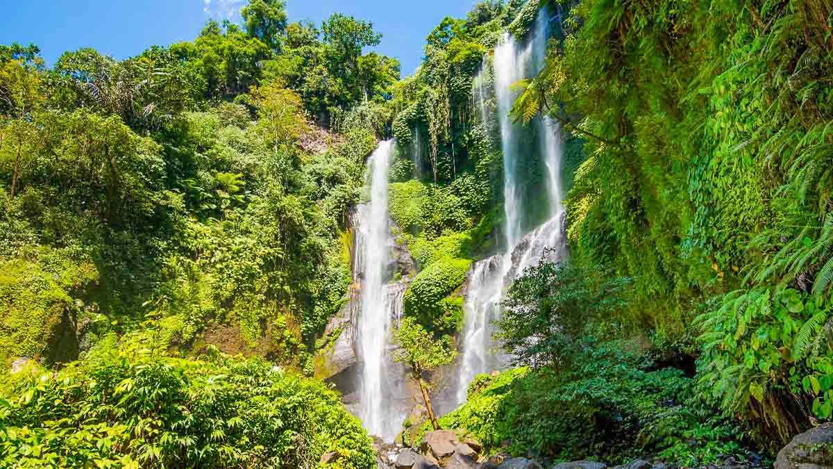 Sekumpul Waterfall in North Bali