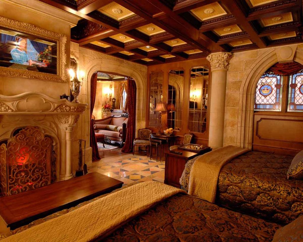 Cinderella Suite Bedroom Furniture - Exclusive Disney-themed Destinations