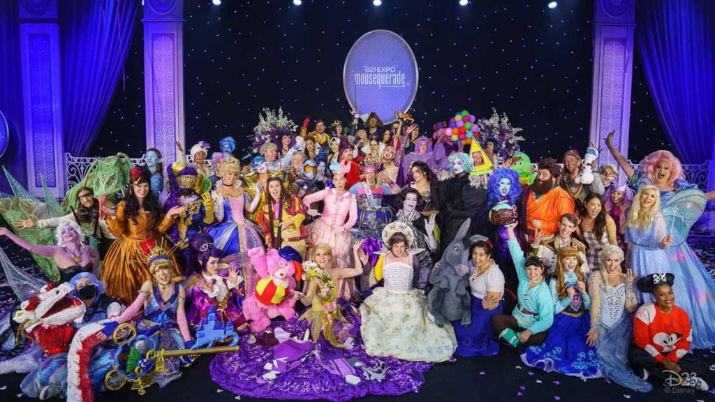 People Cosplaying Disney Characters at D23 Expo Bucket List for Disney Fans