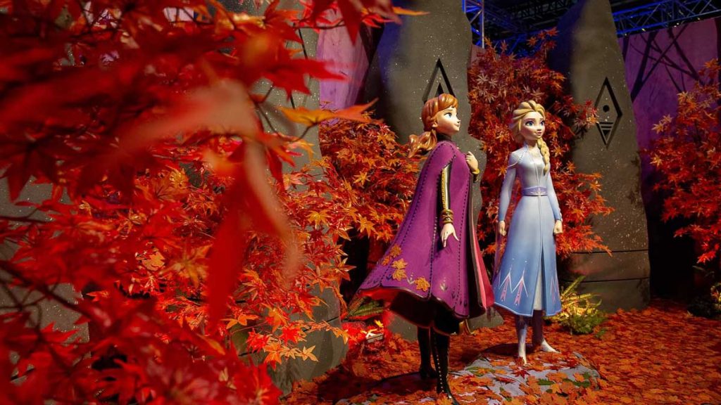 Anna and Elsa in Enchanted Forest Bucket List for Disney Fans