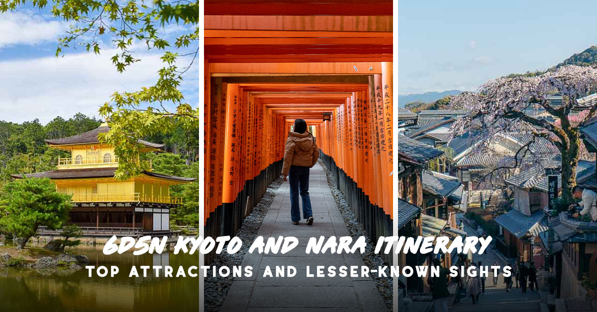 6D5N Western Japan Itinerary — Best Things To Do In Kyoto Incl. Day Trips