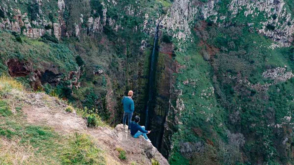 Garganta Funda Waterfall - Madeira Travel Guide