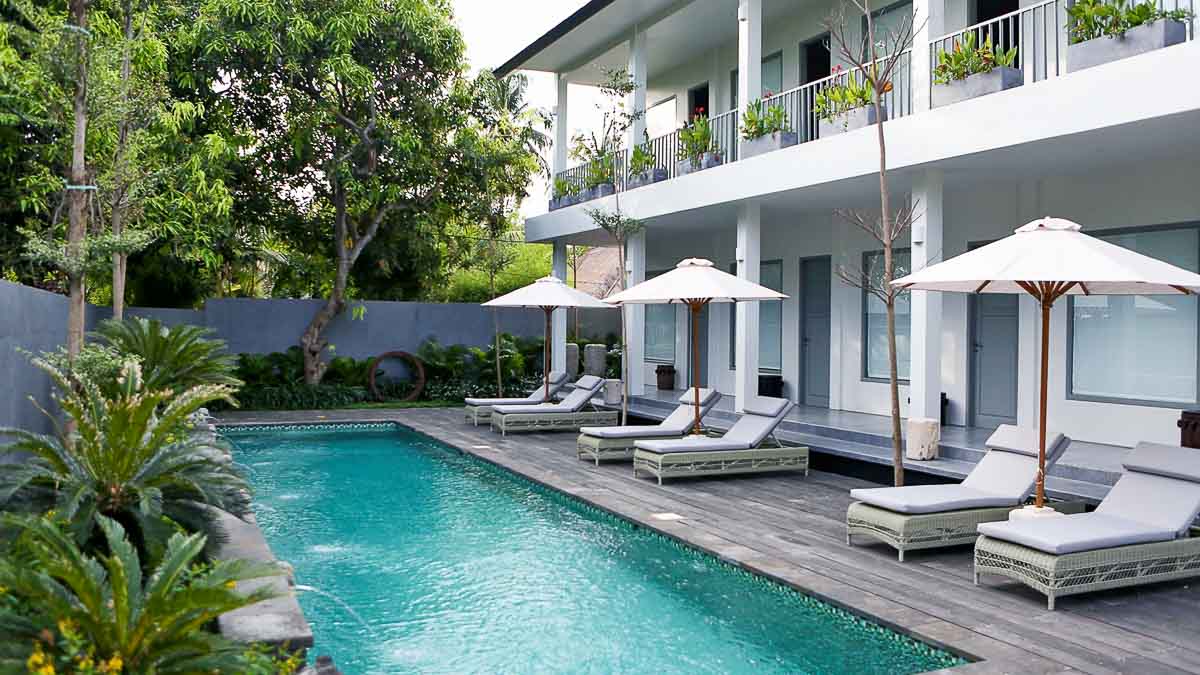 Swimming pool at Lovinalife Room and Cafe - Bali Itinerary