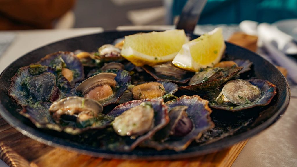Madeira Limpets Seafood - What to eat in Madeira