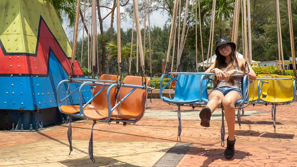 Girl at Mega Wisata Ocarina Batam - Things to Do in Batam