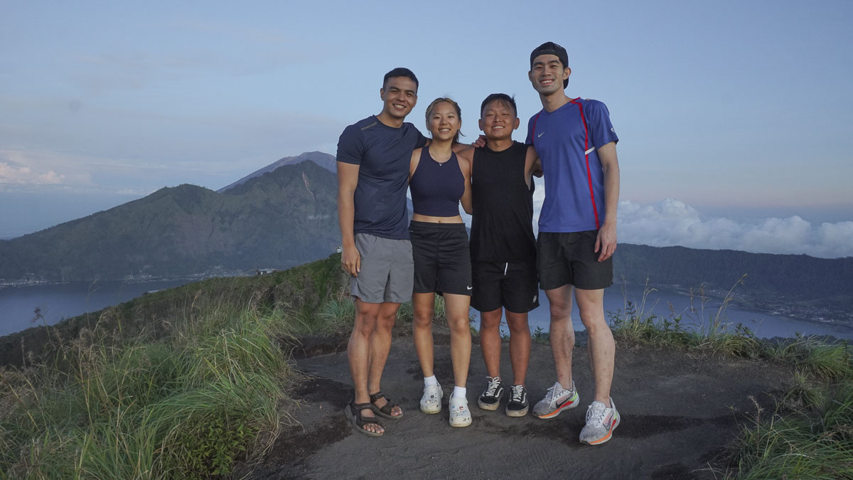 Mt Batur Group Photo - Where to Stay in Bali