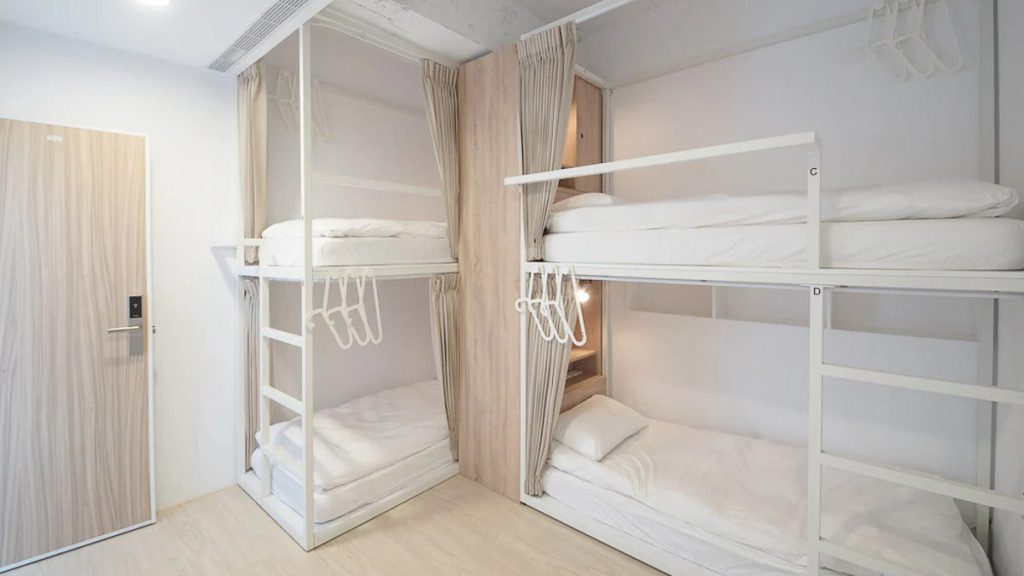 Dorm Room at Owlstay Flip Flop Hostel Room - Taipei Itinerary