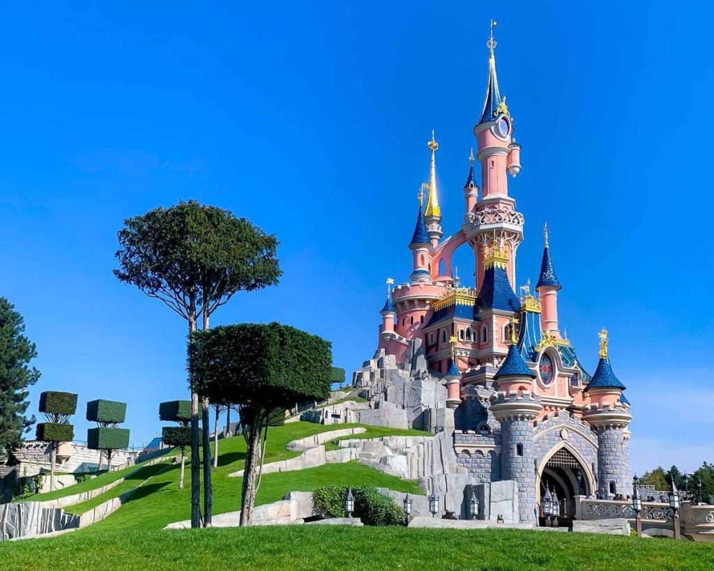 Paris Disneyland Castle - Bucket List for Disney Fans