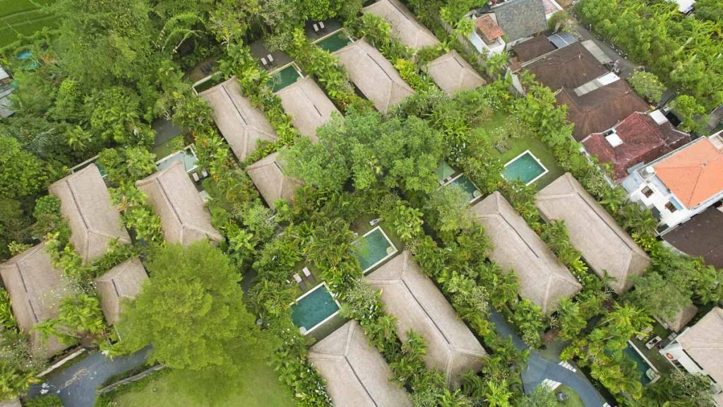 Plataran Canggu Drone Shot - Bali Accommodation