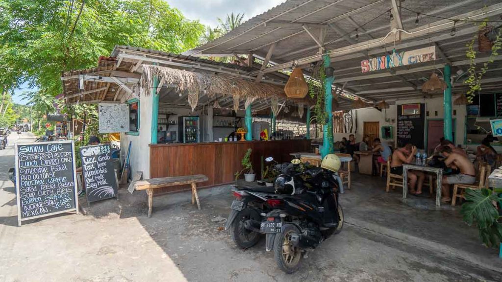 Sunny Cafe Penida - Bali Itinerary