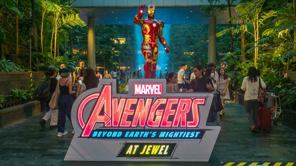 Avengers Event in Changi Jewel - Things to do in Singapore june 2023