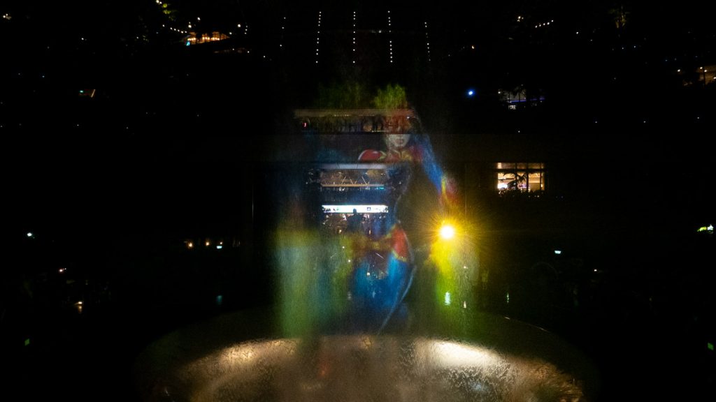 HSBC Rain Vortex Marvel Light Show - Things to do in Singapore 2023