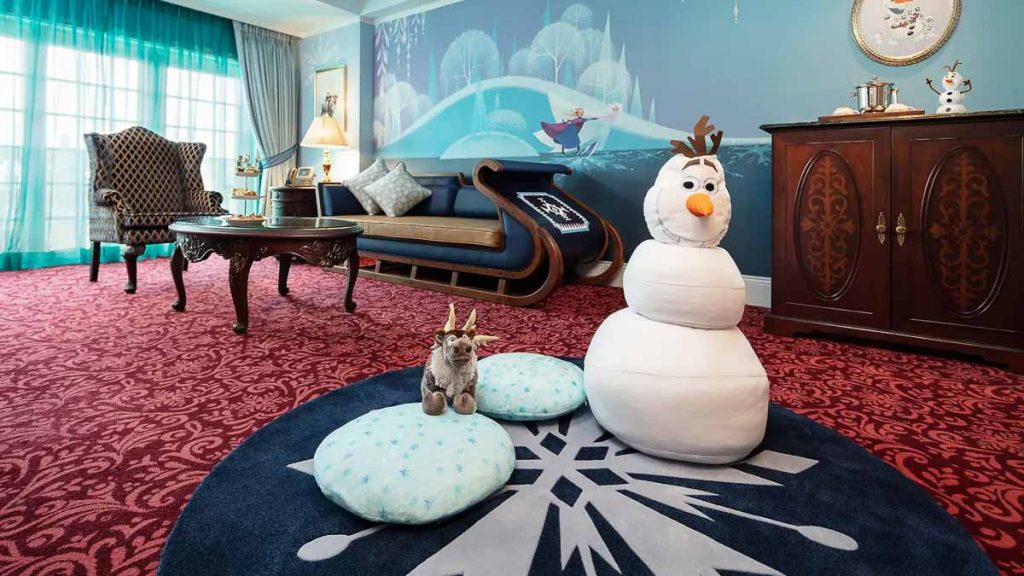 Hong Kong Disneyland Hotel Kingdom Club Frozen Suite - Hong Kong Accommodation