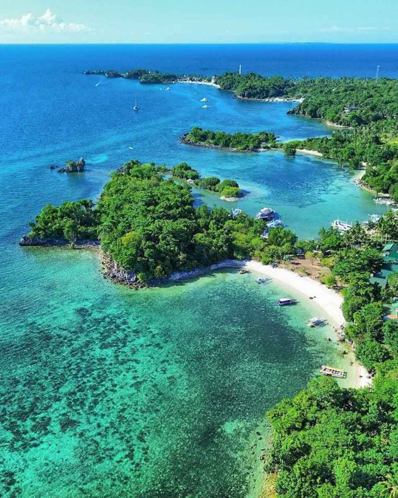 Malapascua Island Aerial View - Scuba Diving Places