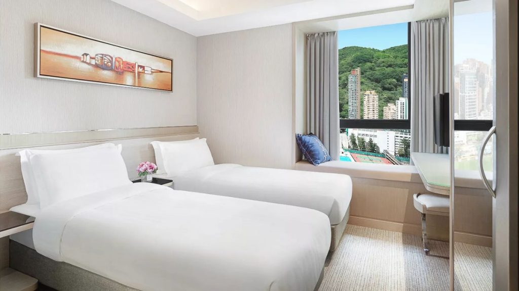 Metaplace Hotel Room Single Beds - Hong Kong Accommodation