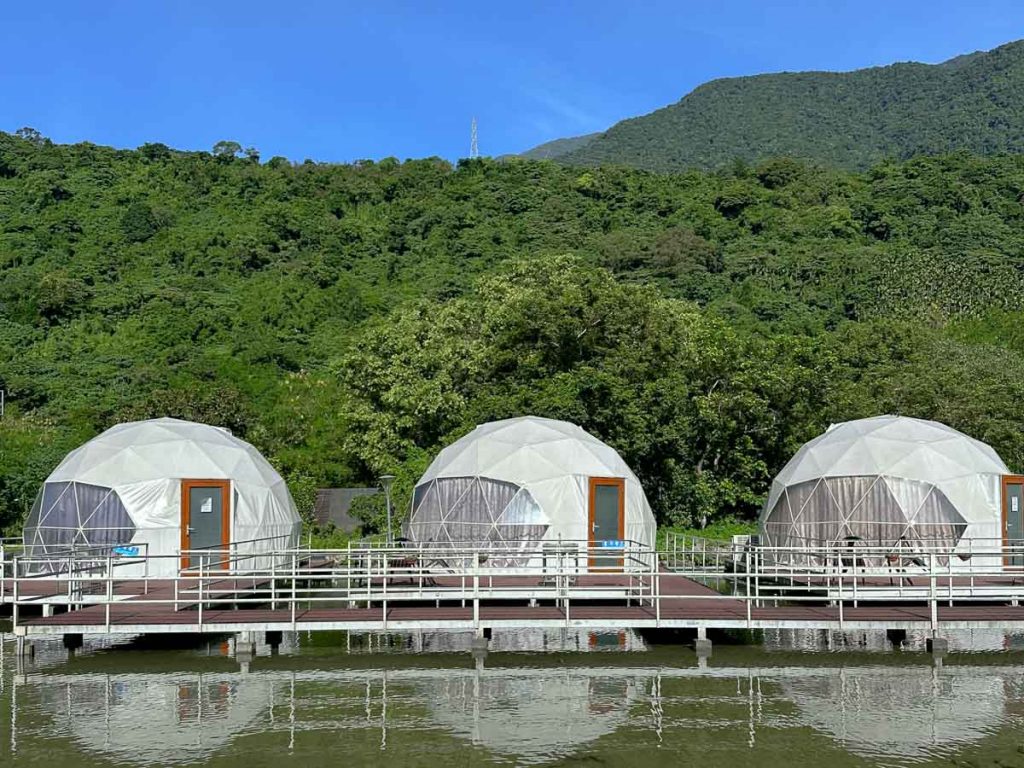 Dome Glamping at Liyu Lake - Adventures in Taiwan