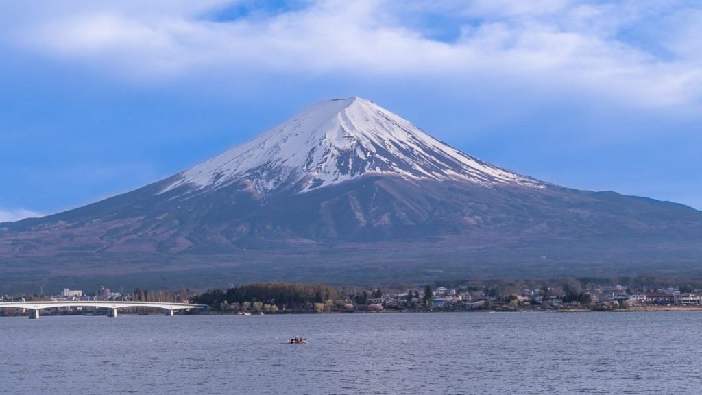 View of Mt Fuji at Lake Kawaguchi - Mt Fuji Accommodations