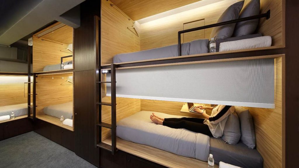 The POD Boutique Capsule Hotel Mixed Dormitory Room - Singapore Accommodation