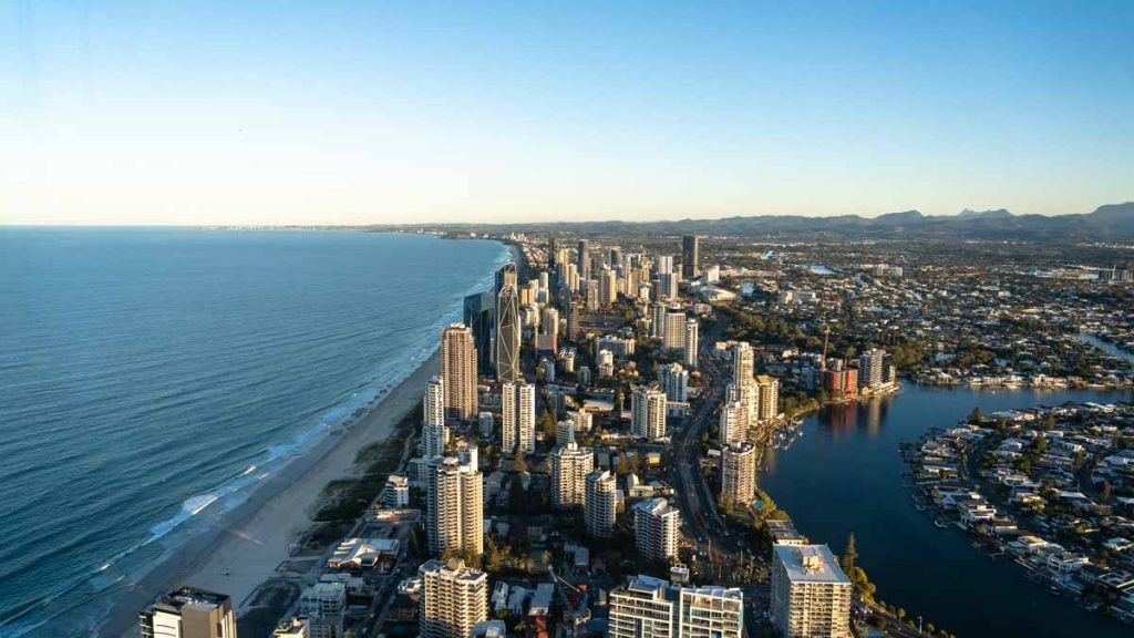 View from SkyPoint Observatory Deck - - Camper Van Road Trip Gold Coast Itinerary