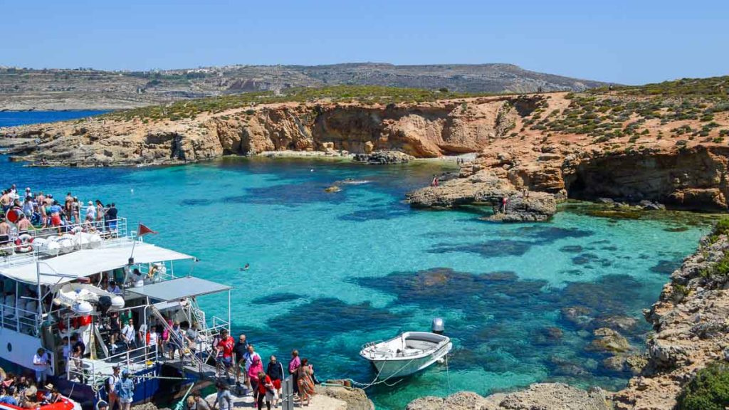 blue lagoon in malta - Singapore passport visa-free countries