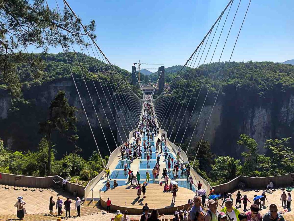 Glass bridge Zhangjiajie - Underrated Chinese cities