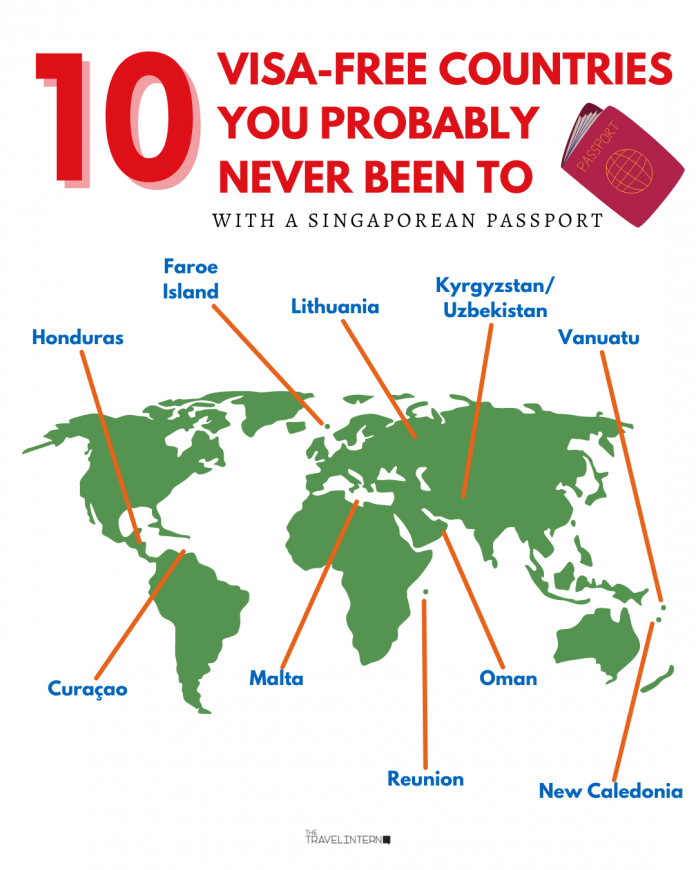 singapore passport travel without visa