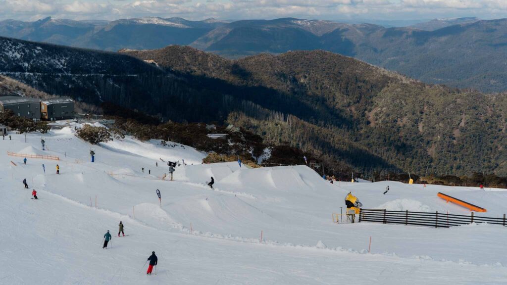 Skiiers on Mount Buller – Things to do in Melbourne winter