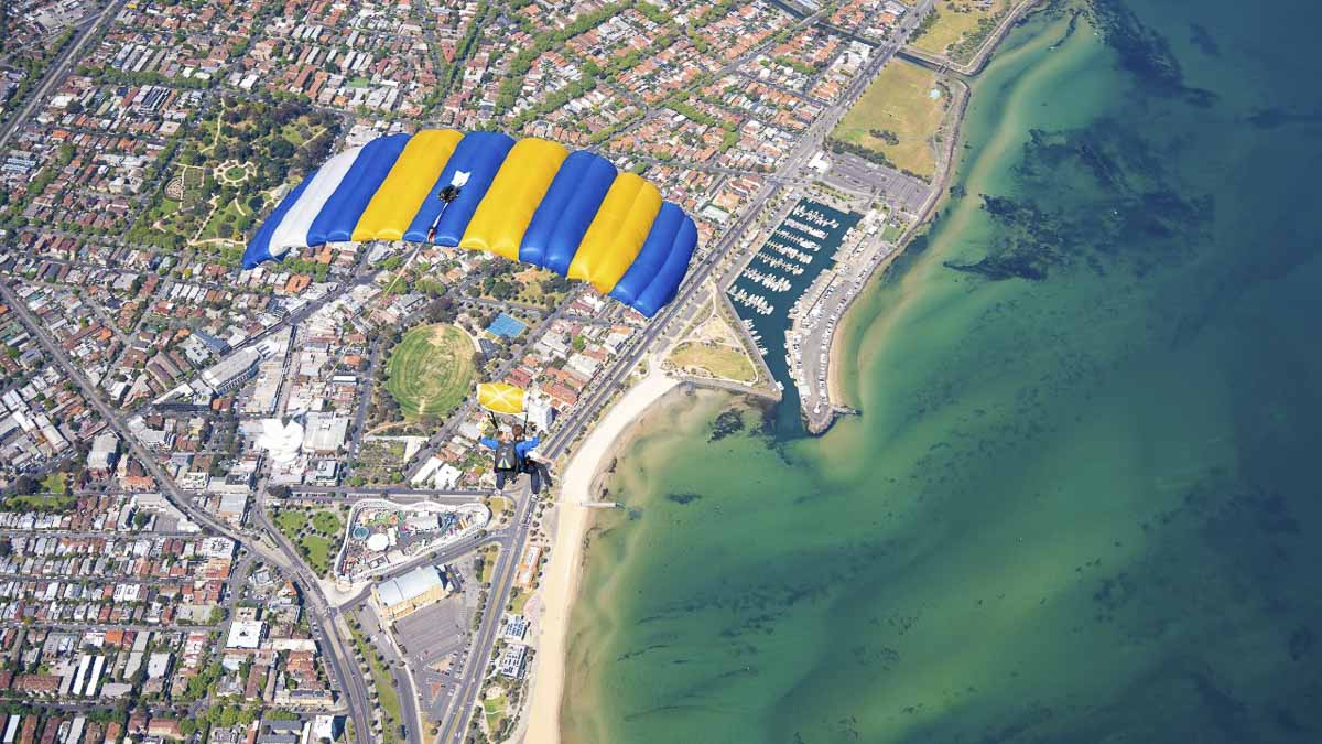 Skydiving Scenic View - Things to Do in Victoria