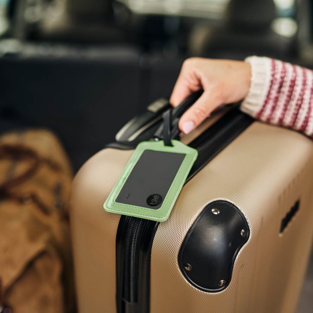 Bluetooth Tracker on Luggage Travel Hacks
