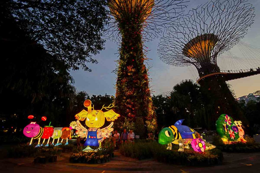 Gardens by the Bay Mid-Autumn Festival Lantern displays - New thing to do in Singapore September 2023-1