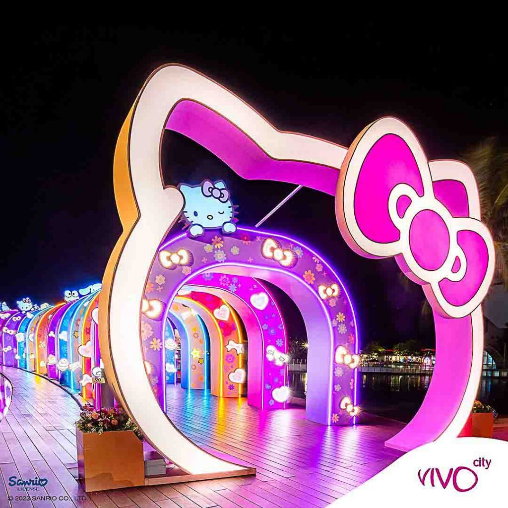 VivoCity Sanrio Garden of Lights - New thing to do in Singapore September 2023-1