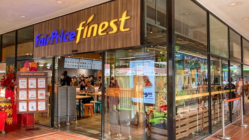 Entrance of Ang Mo Kio Fairprice Finest- Things To Do In Ang Mo Kio