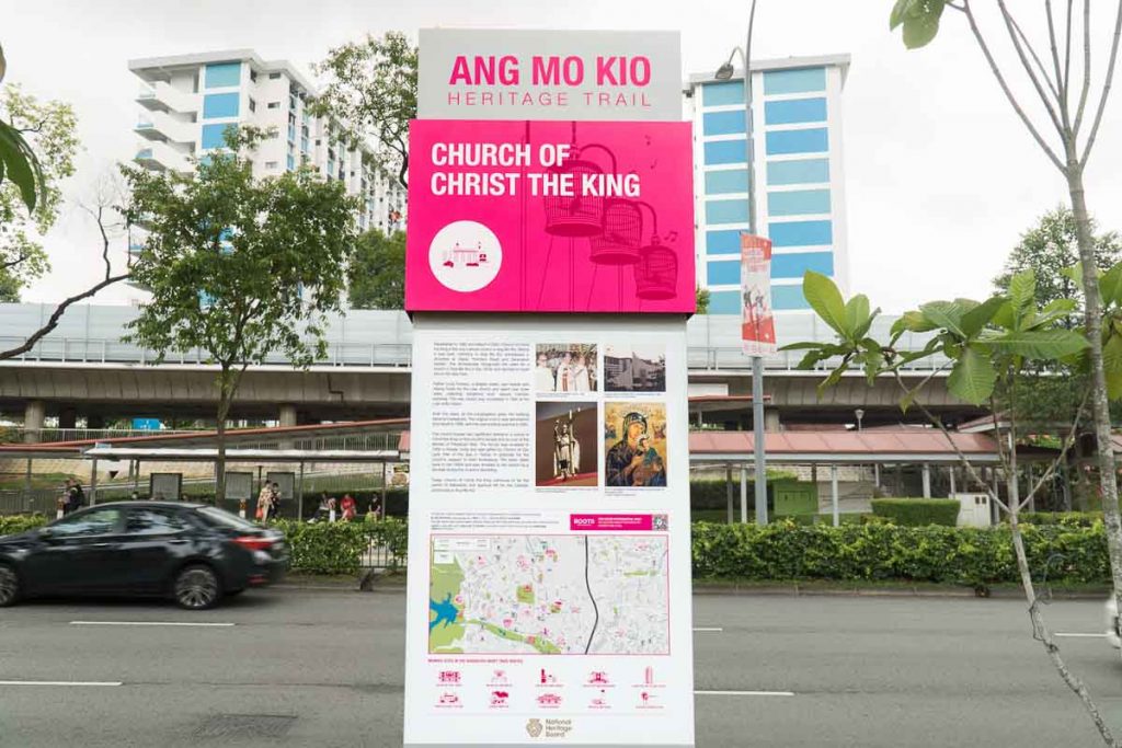 Marker at Ang Mo Kio Heritage Trail - Things To Do In Singapore