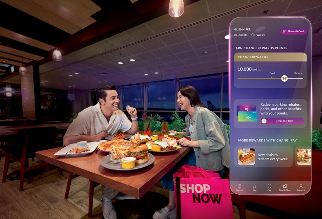Man and Woman Dining - Changi App