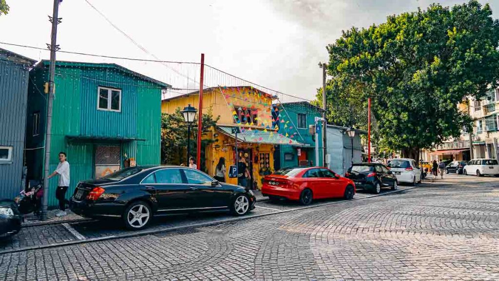 Coloane Village Colourful Houses - Macao Itinerary