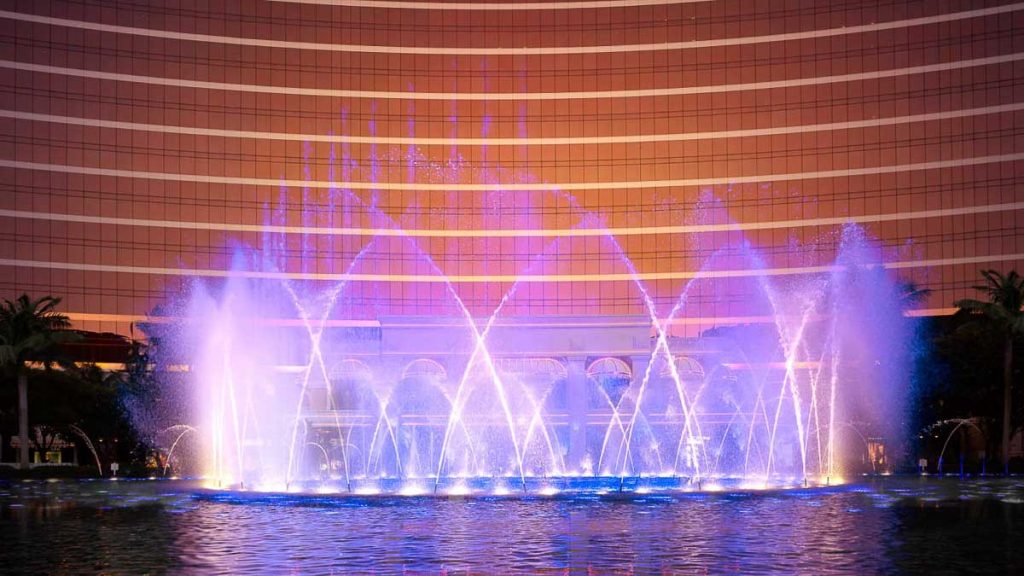 Cotai Strip Wynn Macau Fountain - Things to do in Macao