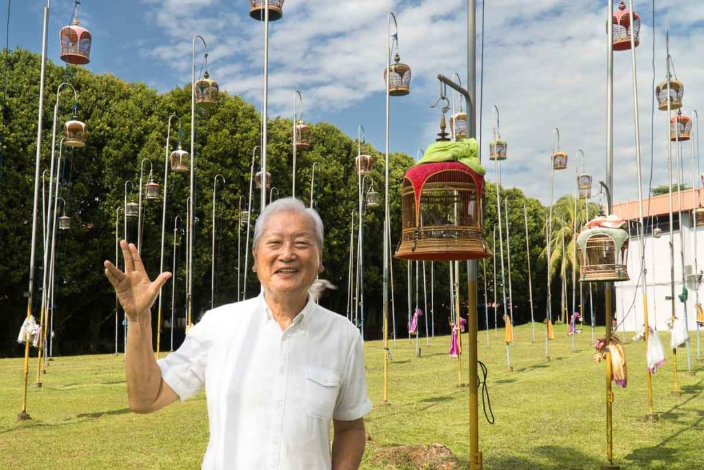 Co-founder Mr Robin of Kebun Baru Birdsing - Things To Do In Singapore