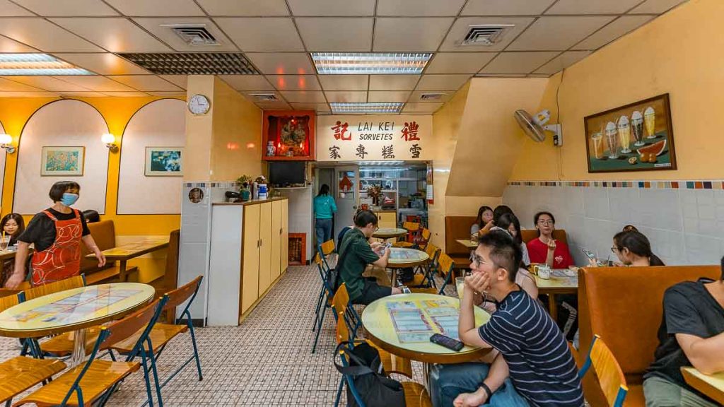 Lai Kei Sorvettes Old School Ice Cream Shop - Food in Macau