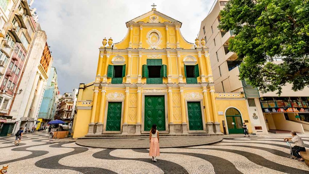 Senado Square St. Dominic's Church - Things to do in Macau