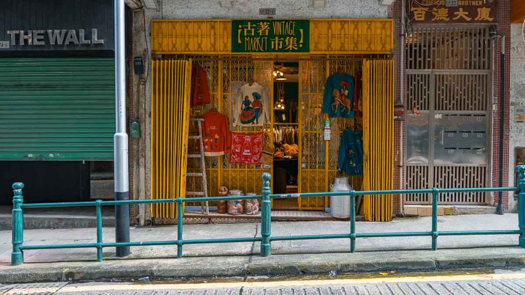 Vintage Market Thriftshopping - Macao Itinerary