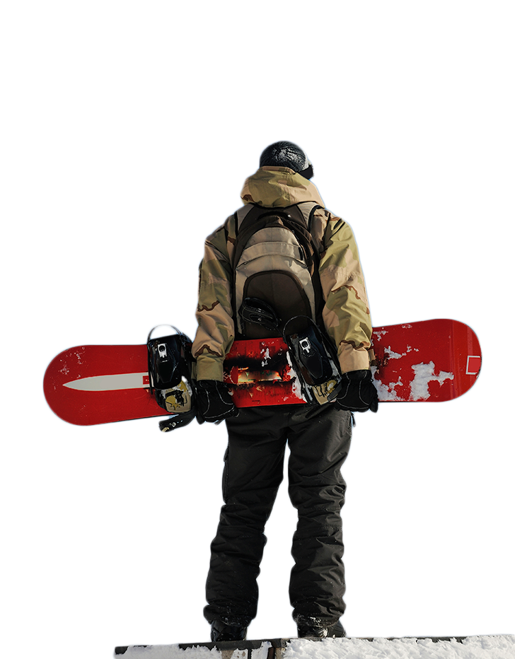 Snowboarder in Austria