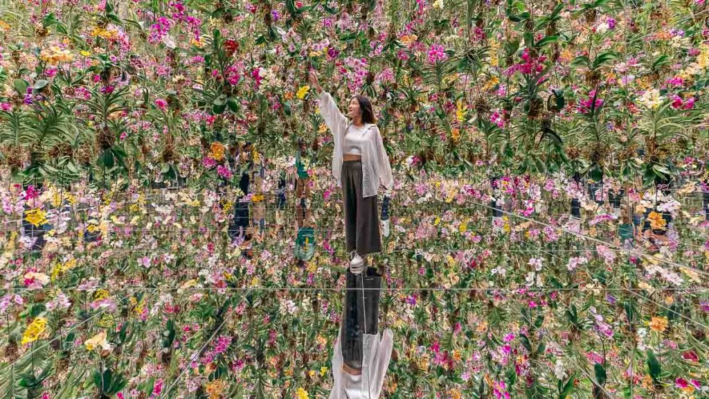 teamLab Macao Floating Flower Garden - Macao Itinerary