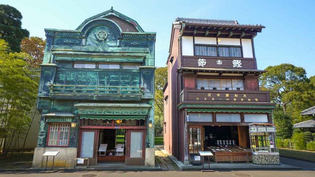 Buildings at Edo-Tokyo Open Air Architectural Park - Non-Touristy Tokyo