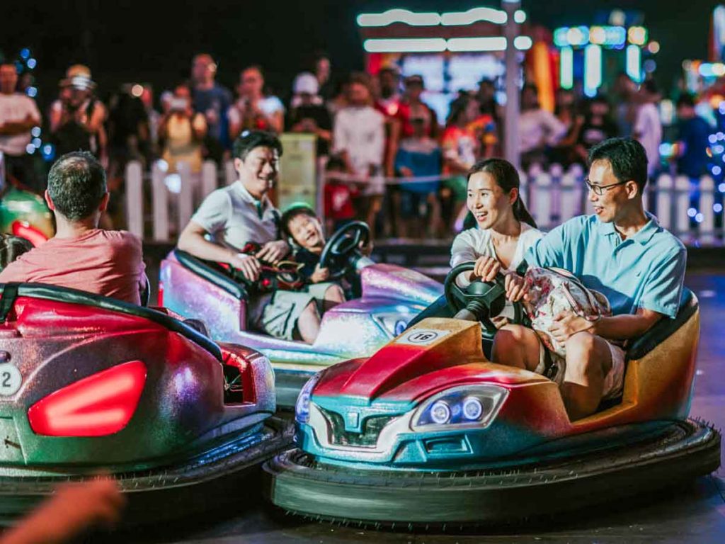 Bumper Cars Uncle Ringo at Christmas Wonderland - Things to do in Singapore