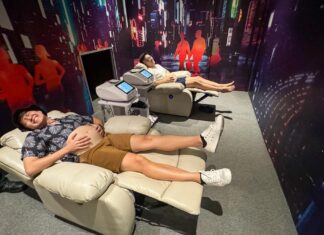 Banghistory — Try a “Childbirth” Experience, Horror Escape Rooms, and Rage Room in Mount Austin Man Enduring Childbirth Experience - JB Itinerary