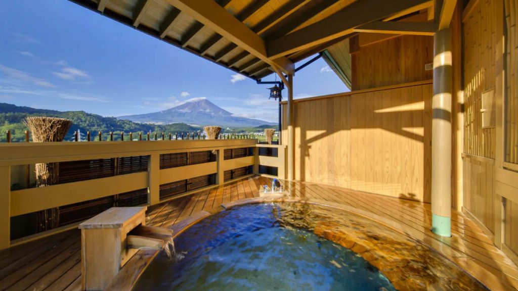 Fujisan Onsen Hotel Kaneyamaen Private Bath - Onsen Experience