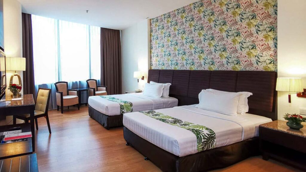 Standard Twin Room at Grand paragon Johor Bahru - JB Hotels