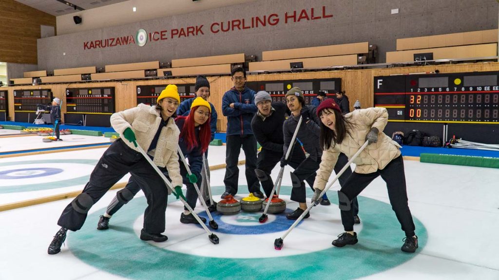 Karuizawa Ice Park Curling Class - Solo Travel